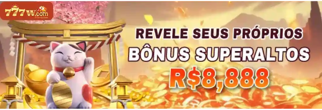 Revele seus próprios bônus superaltos de até R$8.888